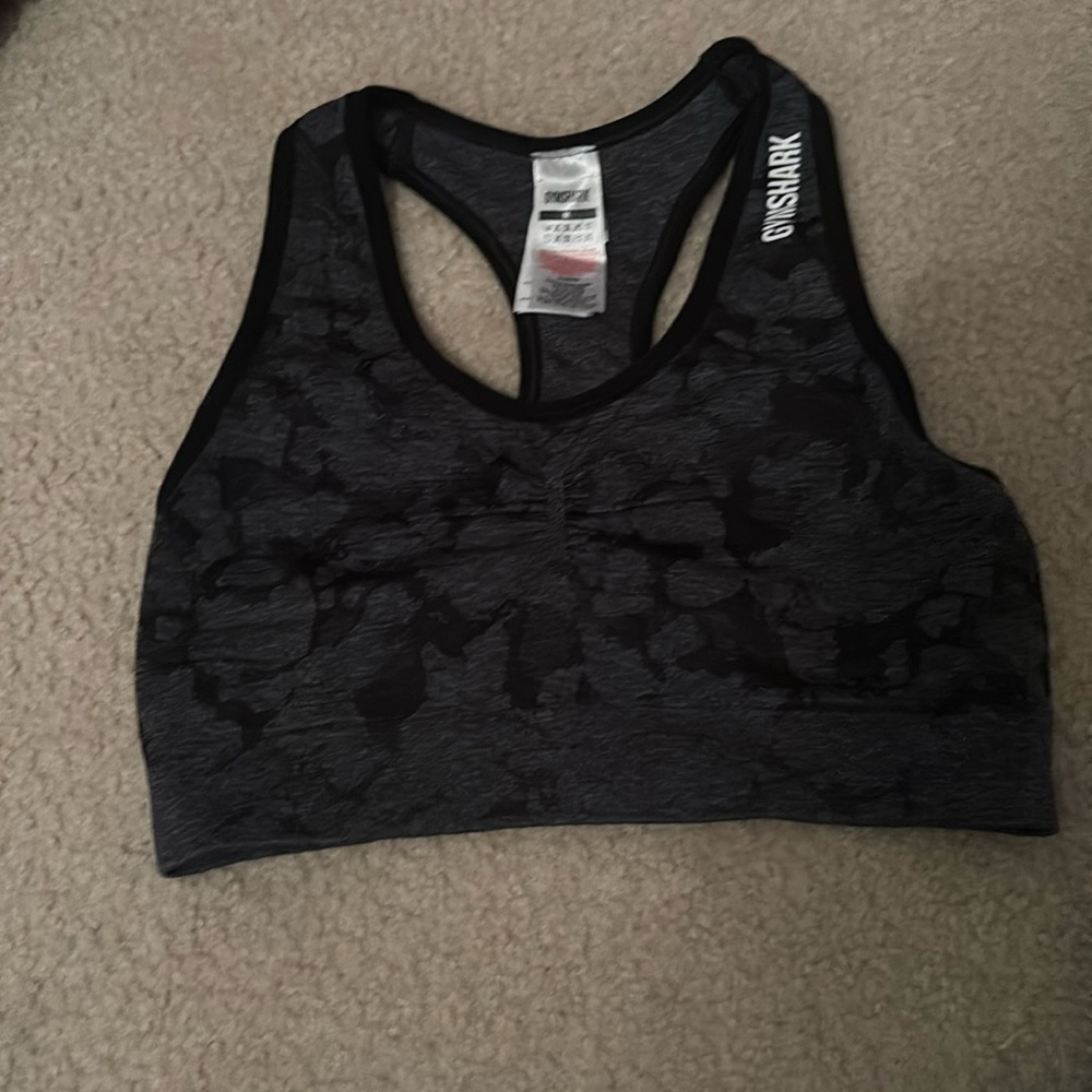 Gymshark camo sports bra